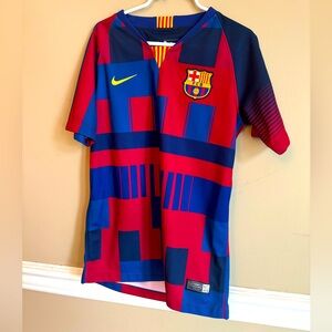 Barcelona Nike Youth Soccer Jersey